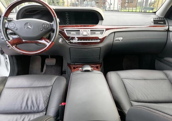 Mercedes-Benz Klasa S cena 139000 przebieg: 59000, rok produkcji 2011 z Ozorków małe 172